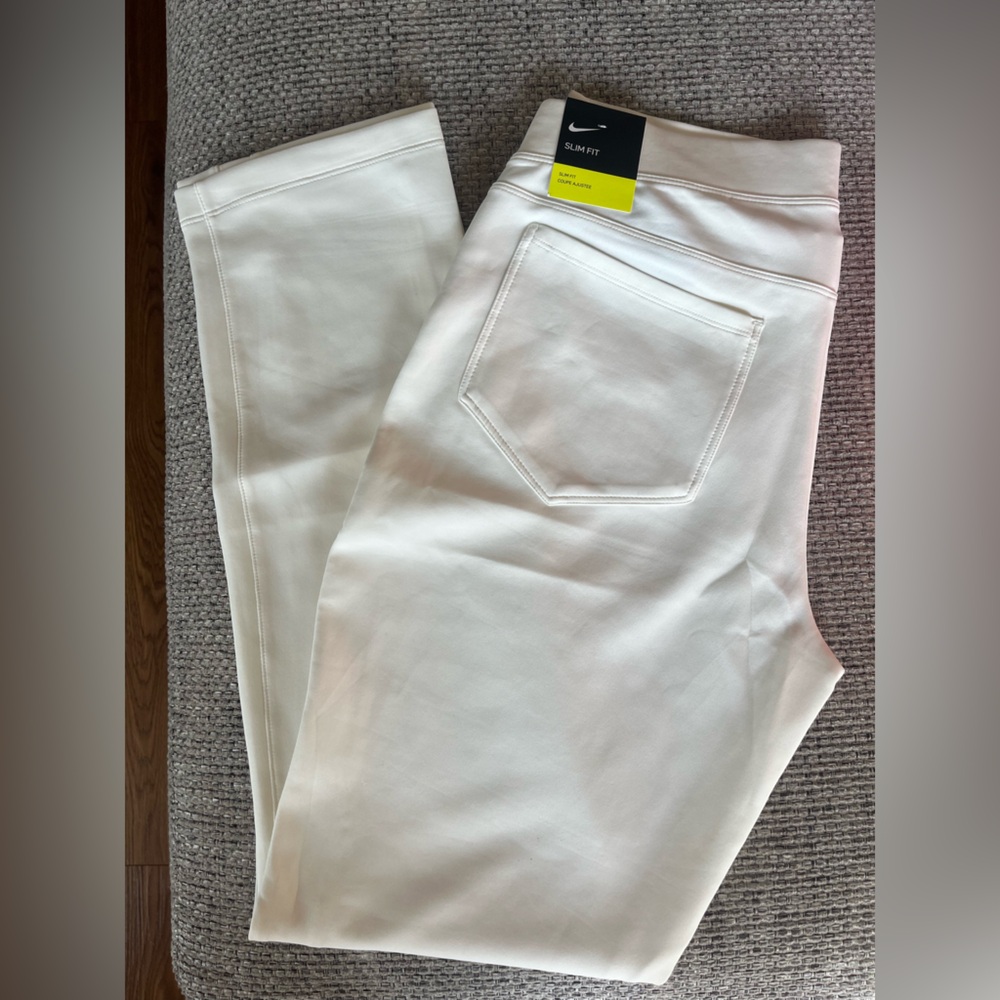 Nike Cream Dri-FIT Athletic Shorts